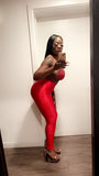 XOXO 💋 Leggings (Red)