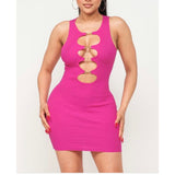 Boss Babe Dress(Hot Pink)