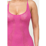 Summer Breeze Jumpsuit (Hot Pink)