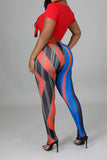 Exotic Leggings (Red/Blue)