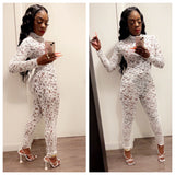 Wedding Cake Jumpsuit in White