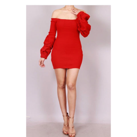 The Classy  Dress “Red”