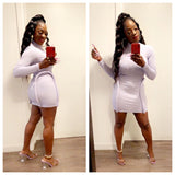 Paper Chaser Dress (Lavender)