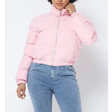 Bo$$ Type Puff Jacket (Matte Pink)