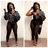 Night Cap (Jumpsuit) Black