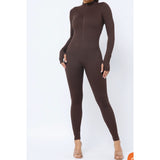 Favorite Jumpsuit (Brown)