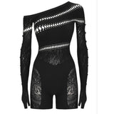 All Night Romper (Black)