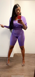 Super Sexy (Two piece set) Purple