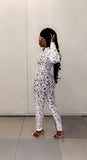 Wedding Cake Jumpsuit in White
