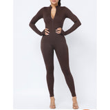 Favorite Jumpsuit (Brown)