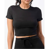 Hold Tight Crop Top (Black)