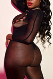Vixen Jumpsuit (Black)
