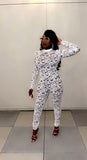 Wedding Cake Jumpsuit in White