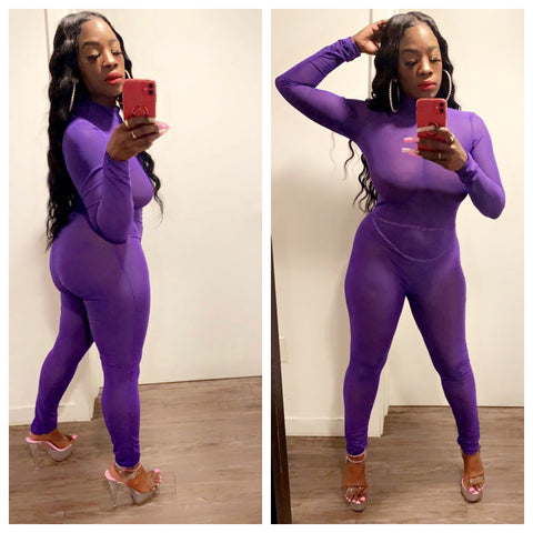 Play Date Jumpsuit (purple)